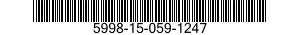 5998-15-059-1247 CIRCUIT CARD ASSEMBLY 5998150591247 150591247