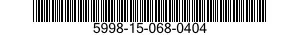 5998-15-068-0404 CIRCUIT CARD ASSEMBLY 5998150680404 150680404