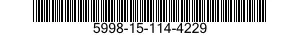 5998-15-114-4229 CIRCUIT CARD ASSEMBLY 5998151144229 151144229