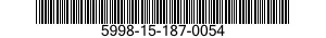 5998-15-187-0054 FILTER AND REF PCB 5998151870054 151870054