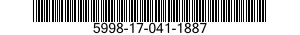 5998-17-041-1887 CIRCUIT CARD ASSEMBLY 5998170411887 170411887