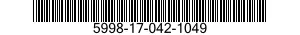 5998-17-042-1049 CIRCUIT CARD ASSEMBLY 5998170421049 170421049