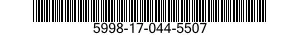 5998-17-044-5507 CIRCUIT CARD ASSEMBLY 5998170445507 170445507