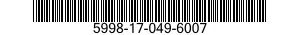 5998-17-049-6007 CIRCUIT CARD ASSEMBLY 5998170496007 170496007