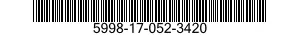 5998-17-052-3420 CIRCUIT CARD ASSEMBLY 5998170523420 170523420