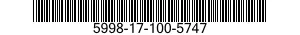 5998-17-100-5747 CIRCUIT CARD ASSEMBLY 5998171005747 171005747