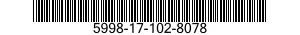 5998-17-102-8078 CIRCUIT CARD ASSEMBLY 5998171028078 171028078