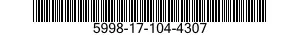 5998-17-104-4307 CIRCUIT CARD ASSEMBLY 5998171044307 171044307