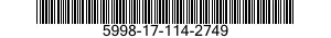 5998-17-114-2749 CIRCUIT CARD ASSEMBLY 5998171142749 171142749