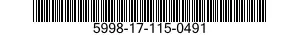 5998-17-115-0491 CIRCUIT CARD ASSEMBLY 5998171150491 171150491