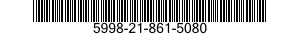5998-21-861-5080 RETAINER-EJECTOR,ELECTRICAL CARD 5998218615080 218615080