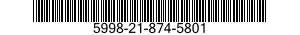 5998-21-874-5801 CIRCUIT CARD ASSEMBLY 5998218745801 218745801