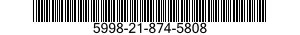 5998-21-874-5808 CIRCUIT CARD ASSEMBLY 5998218745808 218745808