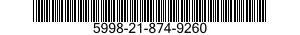 5998-21-874-9260  5998218749260 218749260