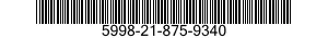 5998-21-875-9340  5998218759340 218759340