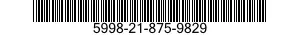 5998-21-875-9829  5998218759829 218759829