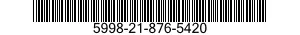 5998-21-876-5420  5998218765420 218765420