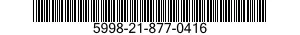 5998-21-877-0416 EXTENDER CARD,ELECTRONIC TEST 5998218770416 218770416