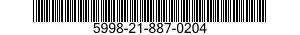 5998-21-887-0204  5998218870204 218870204