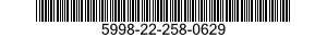 5998-22-258-0629 CIRCUIT CARD ASSEMBLY 5998222580629 222580629