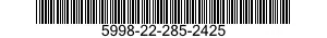 5998-22-285-2425 CIRCUIT CARD ASSEMBLY 5998222852425 222852425