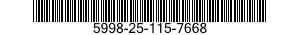 5998-25-115-7668 CIRCUIT CARD ASSEMBLY 5998251157668 251157668