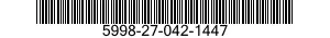 5998-27-042-1447 PRINTED CIRCUIT BOARD 5998270421447 270421447