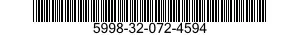5998-32-072-4594 PRINTED CIRCUIT BOARD 5998320724594 320724594
