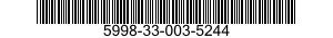 5998-33-003-5244 CIRCUIT CARD ASSEMBLY 5998330035244 330035244