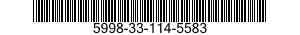 5998-33-114-5583  5998331145583 331145583