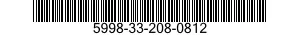 5998-33-208-0812 CIRCUIT CARD ASSEMBLY 5998332080812 332080812