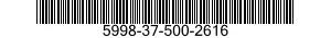 5998-37-500-2616  5998375002616 375002616