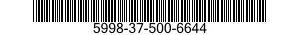 5998-37-500-6644  5998375006644 375006644