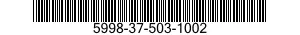 5998-37-503-1002 CIRCUIT CARD ASSEMBLY 5998375031002 375031002