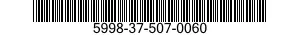 5998-37-507-0060  5998375070060 375070060
