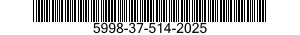 5998-37-514-2025 CIRCUIT CARD ASSEMBLY 5998375142025 375142025