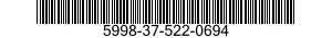5998-37-522-0694 PRINTED CIRCUIT BOARD 5998375220694 375220694