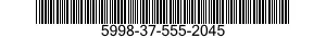5998-37-555-2045  5998375552045 375552045