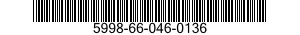 5998-66-046-0136 CIRCUIT CARD ASSEMBLY 5998660460136 660460136