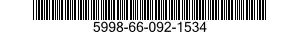 5998-66-092-1534 CIRCUIT CARD ASSEMBLY 5998660921534 660921534