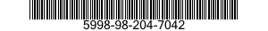 5998-98-204-7042 PRINTED CIRCUIT BOARD 5998982047042 982047042