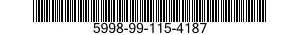 5998-99-115-4187 CIRCUIT CARD ASSEMBLY 5998991154187 991154187