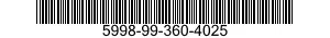 5998-99-360-4025 CIRCUIT CARD ASSEMBLY 5998993604025 993604025