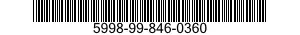 5998-99-846-0360 CIRCUIT CARD ASSEMBLY 5998998460360 998460360