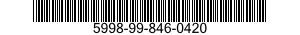 5998-99-846-0420 CIRCUIT CARD ASSEMBLY 5998998460420 998460420