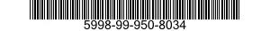 5998-99-950-8034 ELECTRONIC COMPONENTS ASSEMBLY 5998999508034 999508034