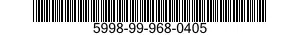 5998-99-968-0405  5998999680405 999680405
