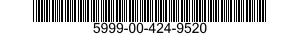5999-00-424-9520 HEAT SINK,ELECTRICAL-ELECTRONIC COMPONENT 5999004249520 004249520