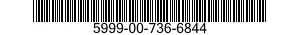 5999-00-736-6844 CLIP,ELECTRICAL 5999007366844 007366844