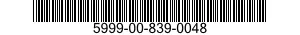 5999-00-839-0048 PLATE,ELECTRICAL SHIELD 5999008390048 008390048